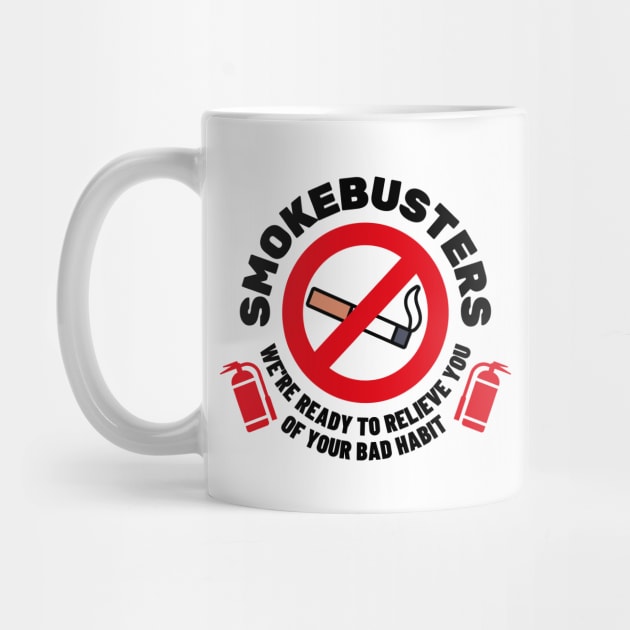 Smokebusters No Smoking Sign Logo by Movie Vigilante